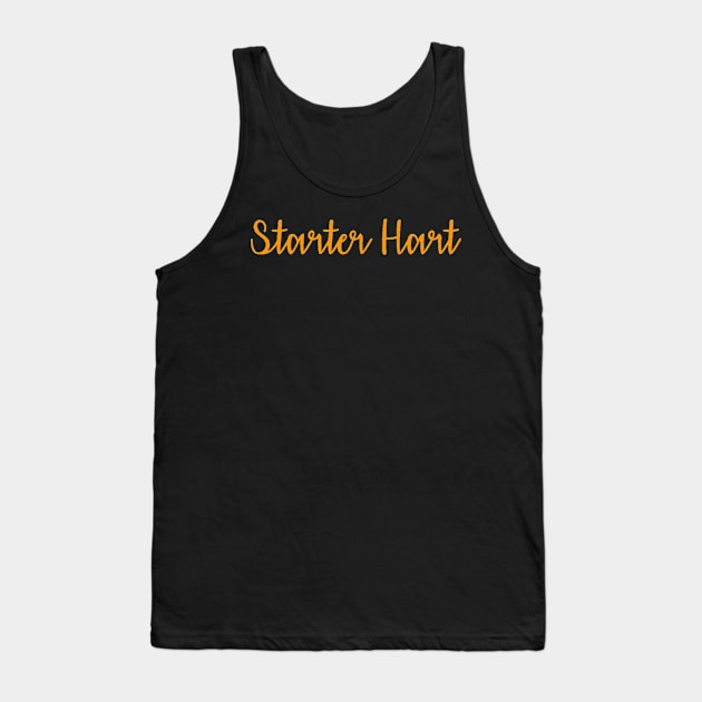 starter hart - orange Tank Top by cartershart